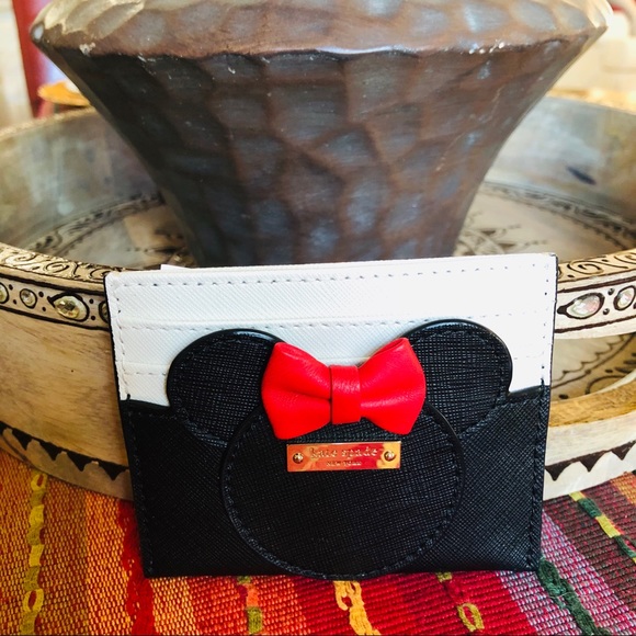 KATE SPADE MINNIE MOUSE CARD CASE LIMITED EDITION - Picture 2 of 7